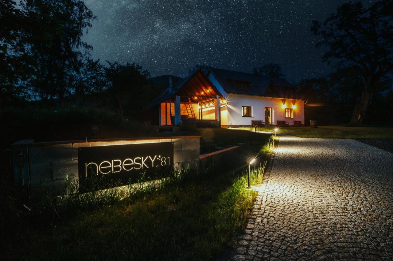 Nebesky 81 Vila Kunčice pod Ondřejníkem Exterior foto